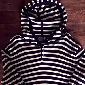 Men's Vince Knit Pullover Hoodie